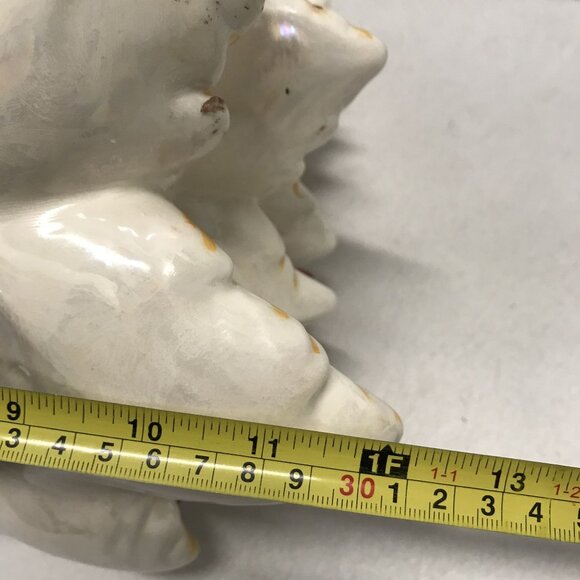 Vintage Ceramic Christmas Tree Light Decor White - Picture 5 of 8